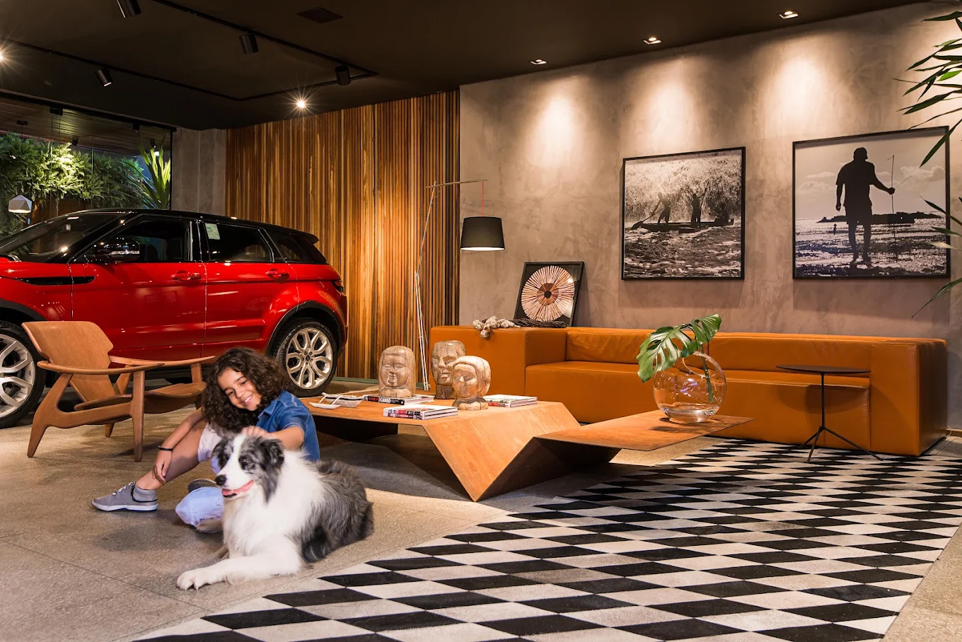 Lounge de atendimento da Safety Car Motors